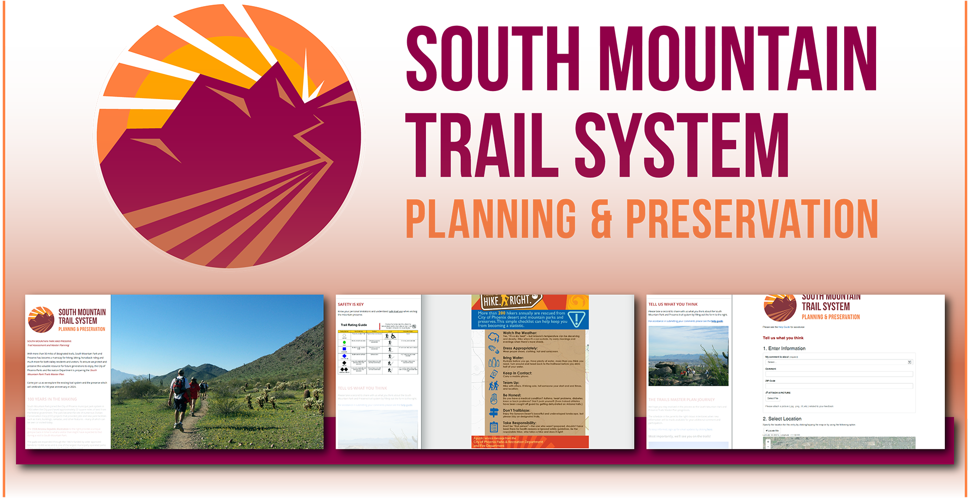 South Mountain Park Trails Master Plan